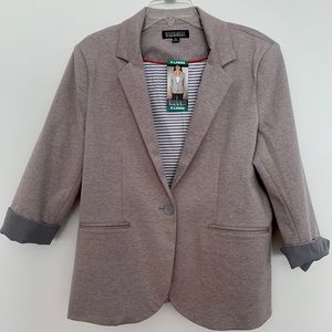 Nicole Miller gray blazer XL NWT